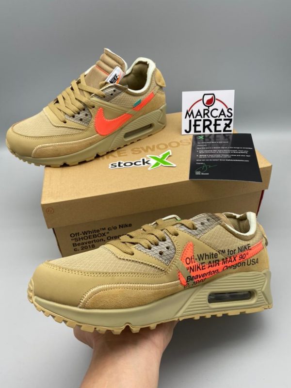 nike air max off white desert ore